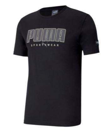 T-shirt męski PUMA 583450 01 koszulka czarna